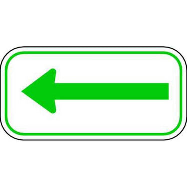 ZING Eco Parking Sign, 6X12, HIP- Model 2360